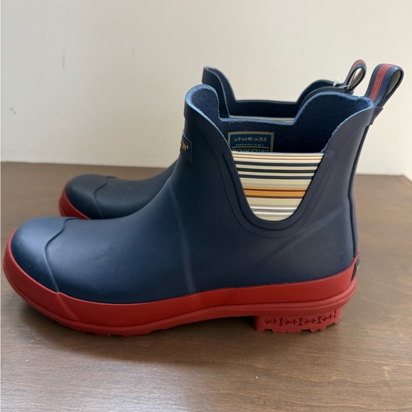 Pendleton WOMEN'S BRIDGER STRIPE WESTERN CHELSEA RAIN BOOT 9 • NWOT - Picture 2 of 10